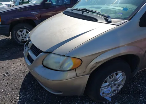 2002 Dodge Grand Caravan Sport из США, поврежденный, VIN 2B8GP44372R661261